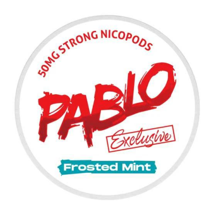 Frosted Mint Exclusive Nicotine Pouches By Pablo 50Mg