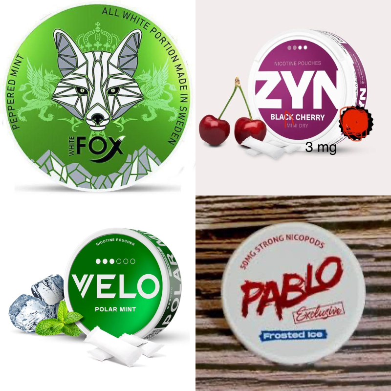 Nicotine Pouches Strength: Extra Strong, with 16.5 mg/g (12.5 mg per portion).