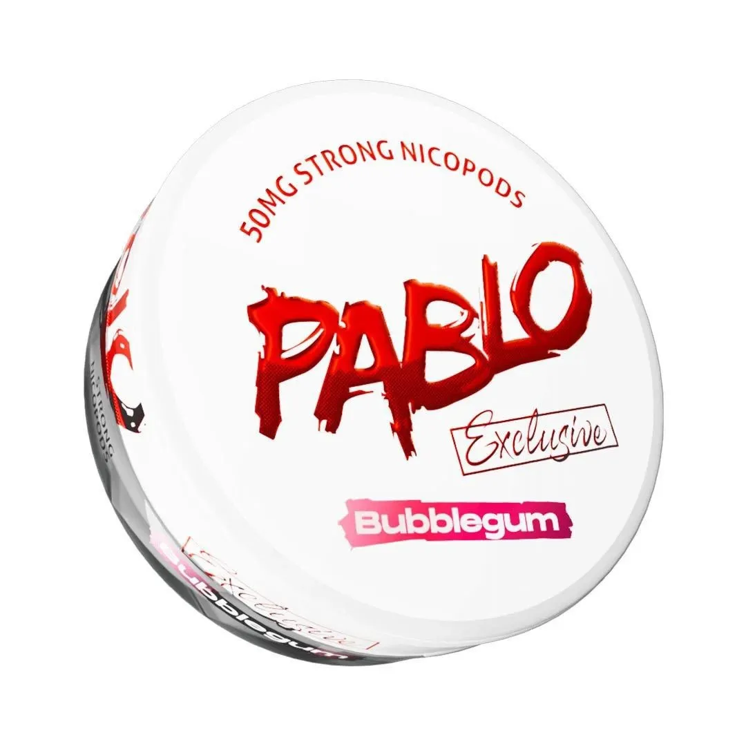 Bubblegum Exclusive Nicotine Pouches By Pablo 50Mg