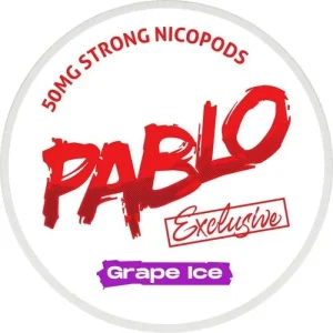 Grape Ice Exclusive Nicotine Pouches By Pablo 50Mg