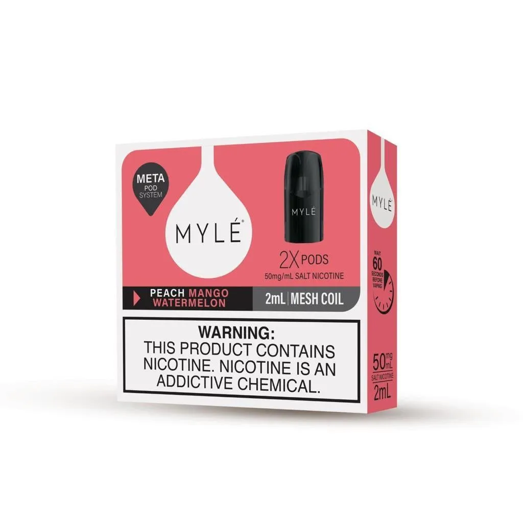 MYLE V5 META POD PEACH MANGO WATERMELON