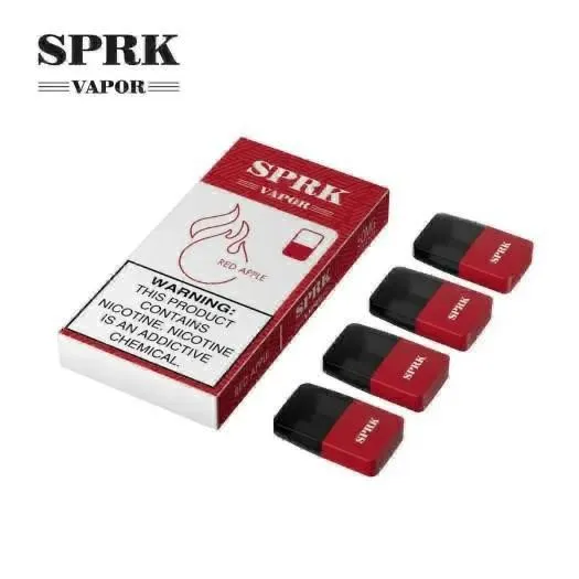 SPRK VAPOR Dubai RED APPLE PODS
