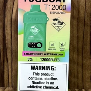 Tugboat T12000 Strawberry Watermelon Disposable Vape
