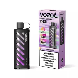 Vozol Vista 25000 Puffs Disposables Vape Grape Mint