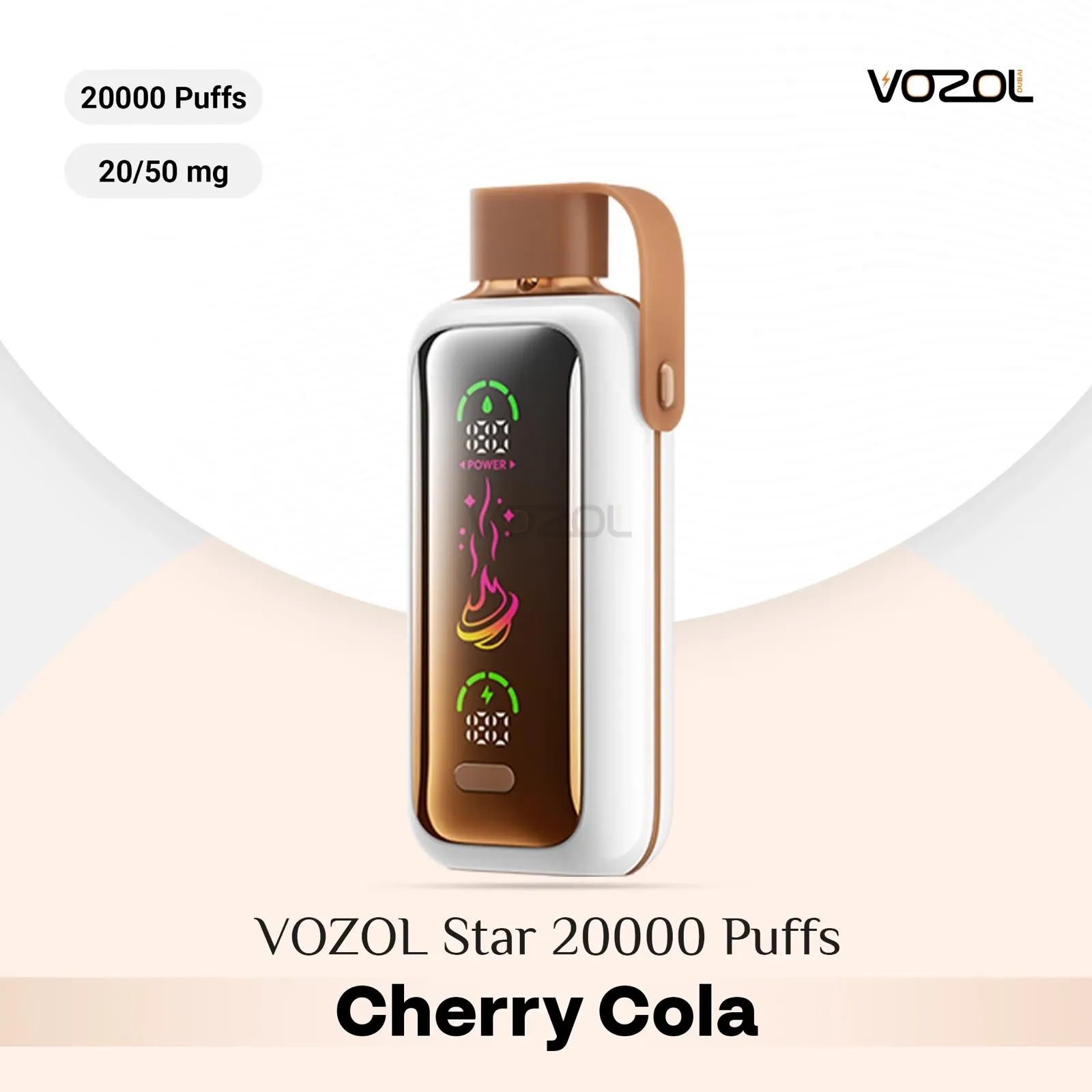 Vozol Vista 20000 Puffs Disposables Vape Cherry Cola