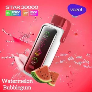 Vozol Vista 20000 Puffs Disposables Vape Watermelon Bubblegum