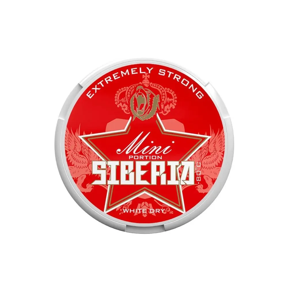Siberia Mini White Dry Portion Nicotine Pouches