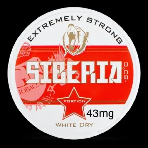 Siberia White Dry Nicotine Pouches (GN Tobacco)