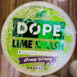 Dope Lime Smash Crazy Strong Nicotine Pouches
